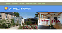Desktop Screenshot of lachapellethouarault.fr